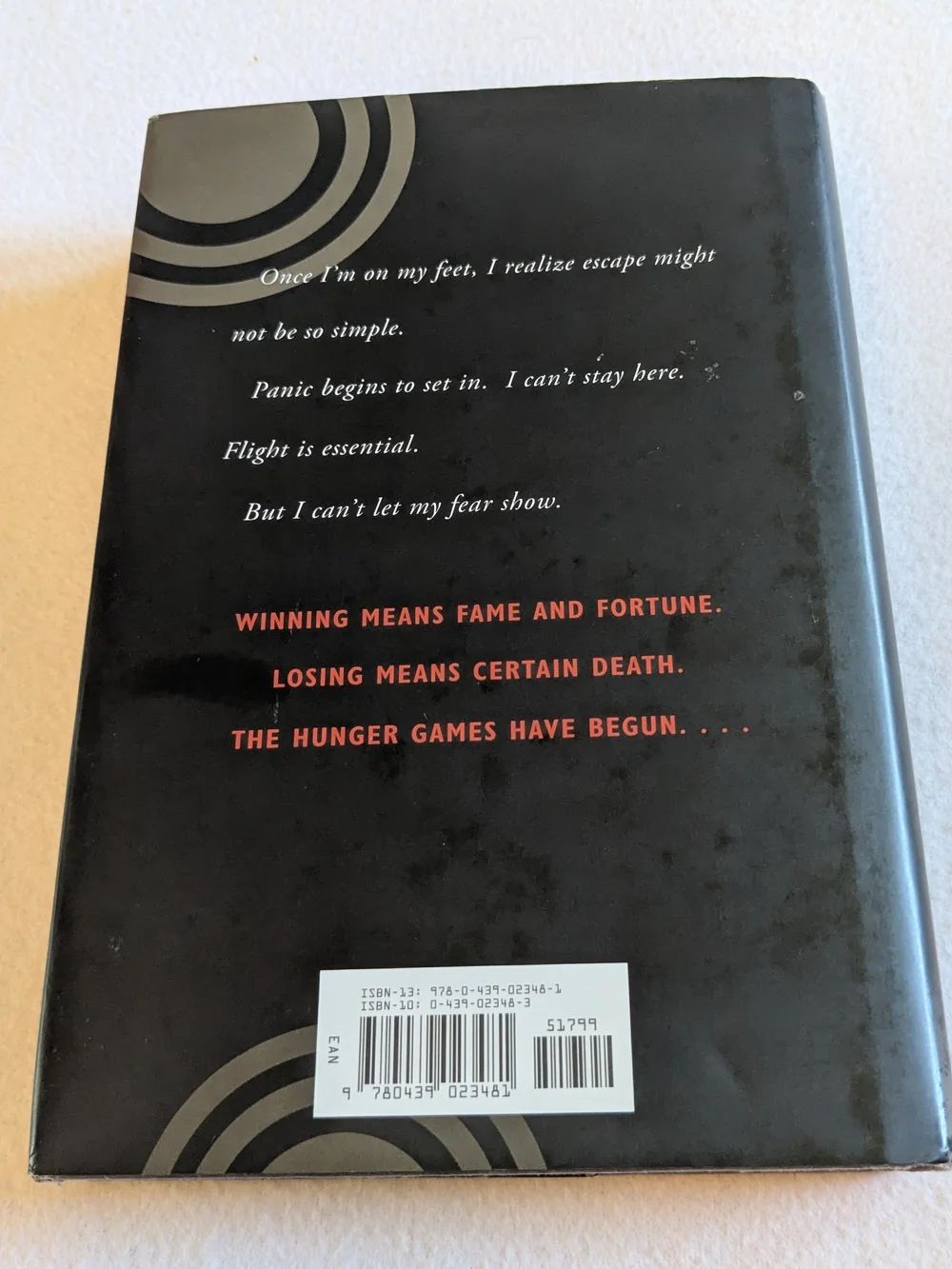 The Hunger Games Book 1 Suzanne Collins Hardcover First Edition